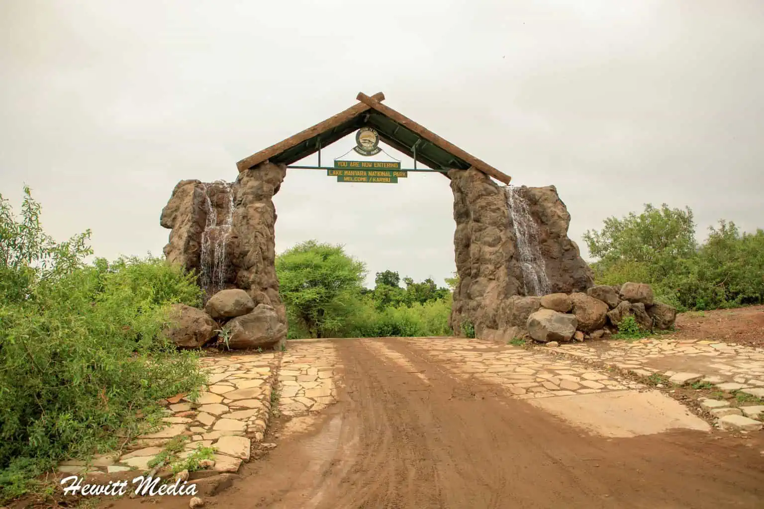 Lake Manyara National Park Entrance Gate