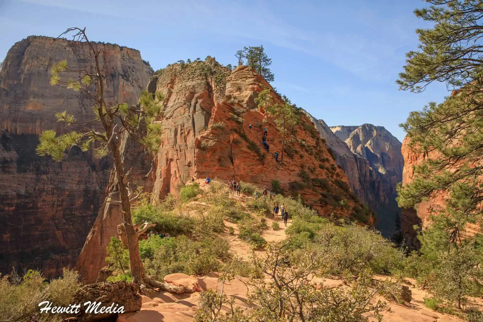 Southwest United States Travel Itinerary - Angel's Landing Trail at Zion National Park