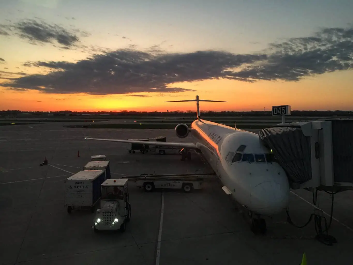 Airplane Sunrise