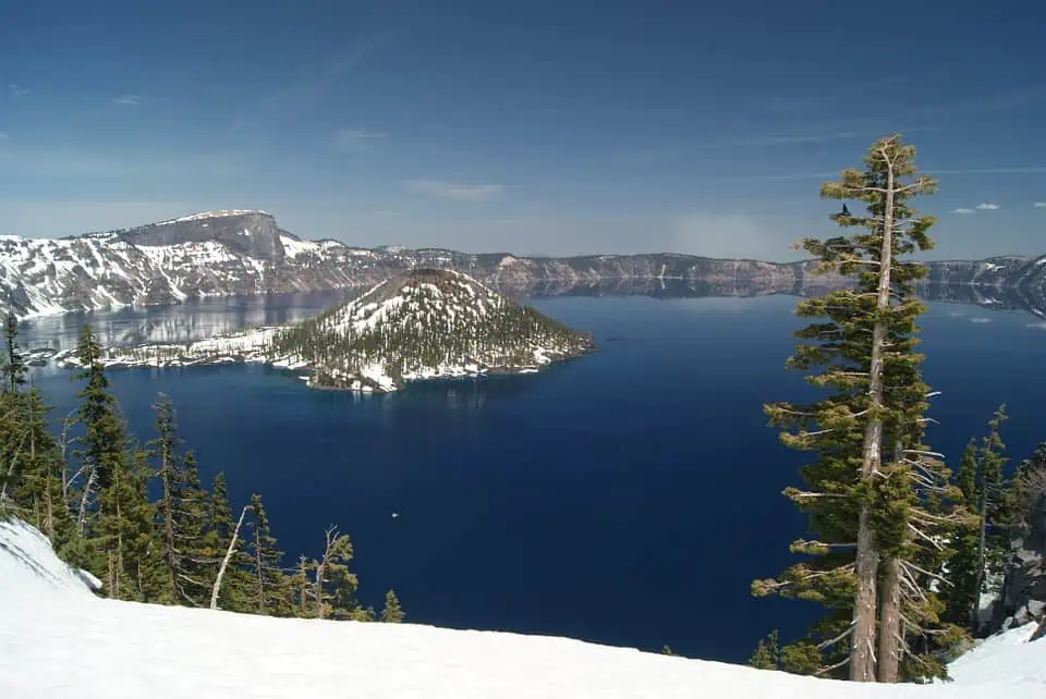National Parks to Visit in the Wintertime - Crater Lake