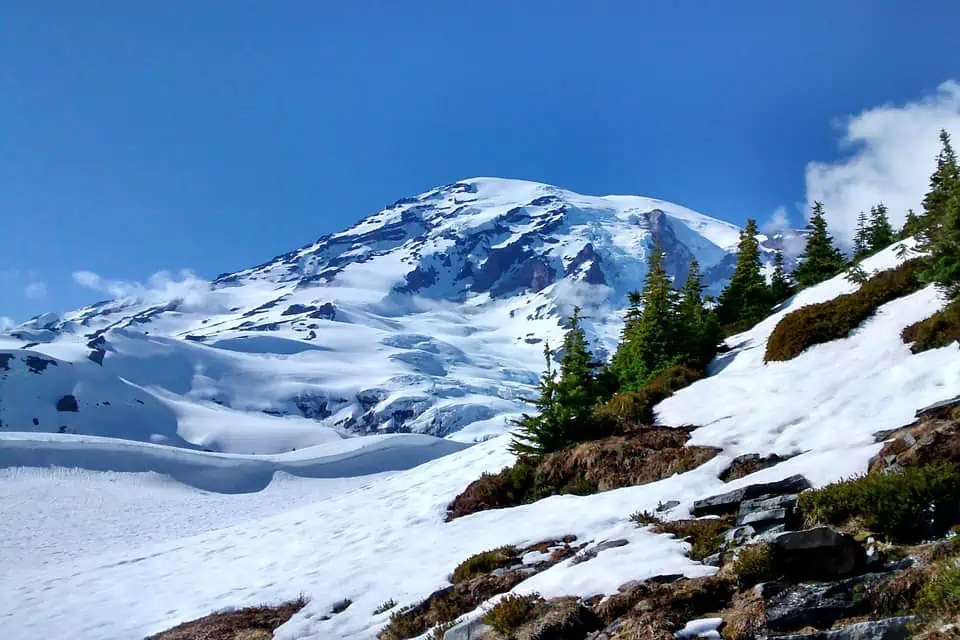 National Parks to Visit in the Wintertime - Mount Rainier
