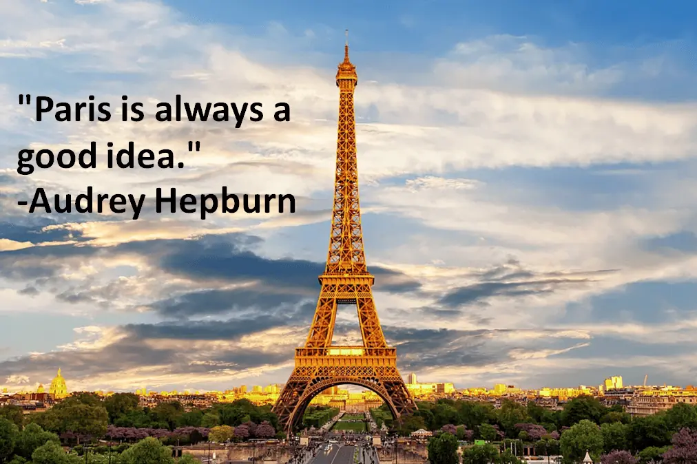 Audrey Hepburn Travel Quote