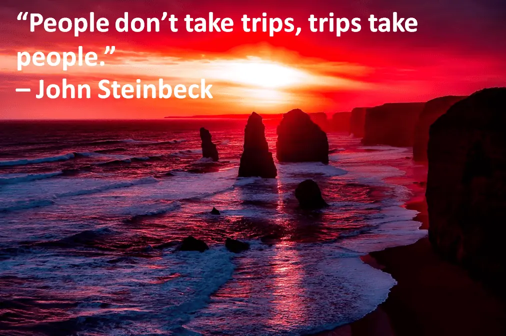 John Steinbeck Travel Quote
