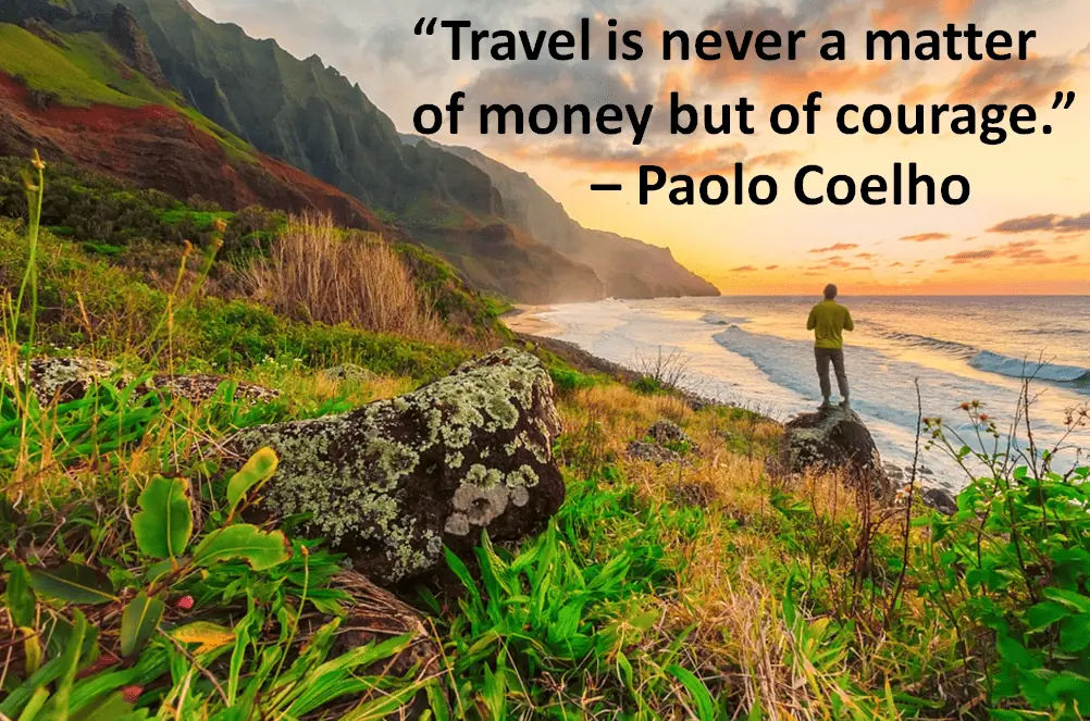 Paolo Coelho Travel Quote