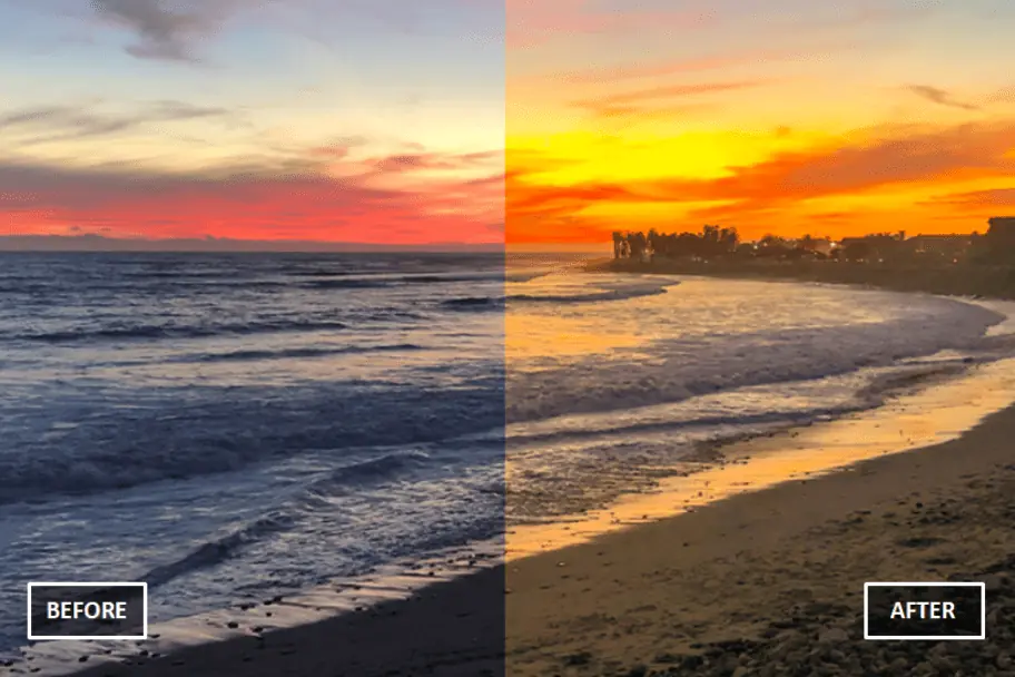 Enhance Sunset Photos