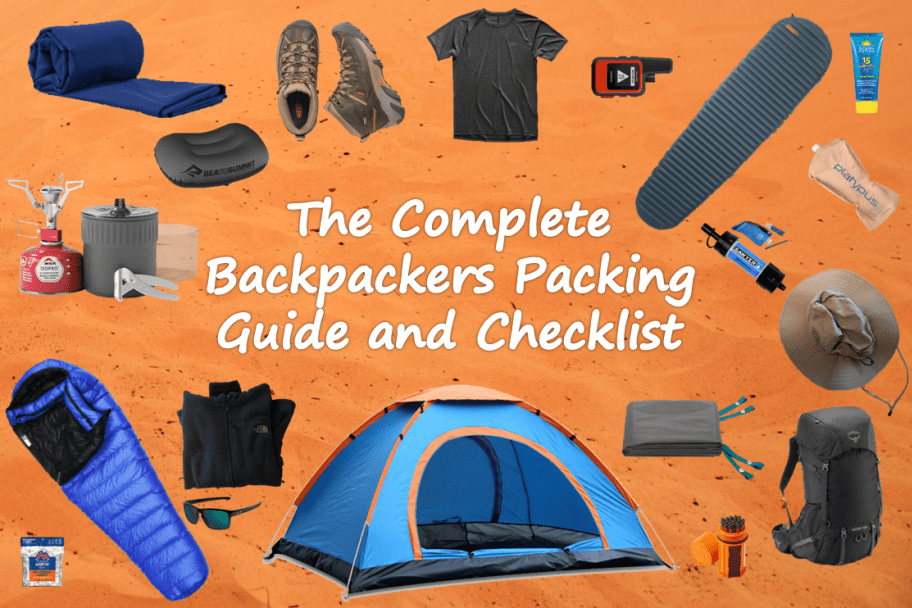 excel rv packing list