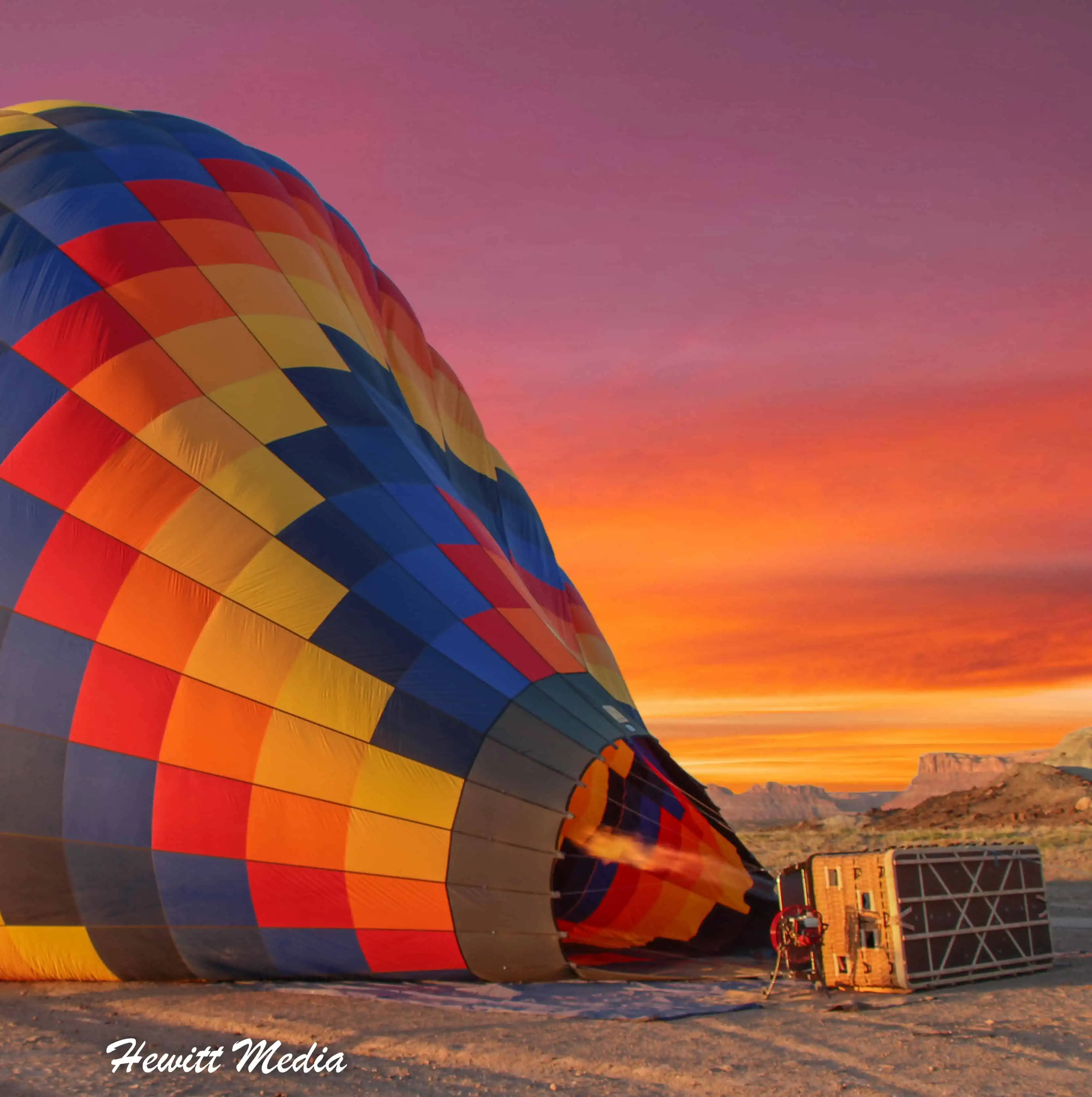 Instagram Travel Photography:  Canyonlands Balloon Ride